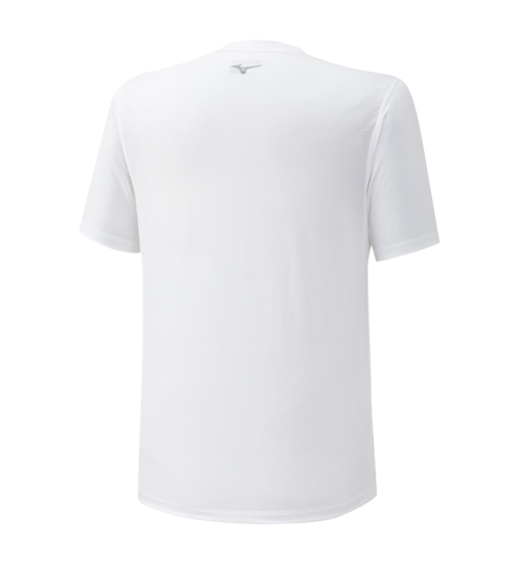 Mizuno T-shirt manica corta da uomo in tessuto tecnico Impulse Tee J2GA7519 01 white