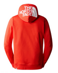 The North Face Felpa da uomo con cappuccio Seasonal Drew Peak Light NF0A2S5715Q1 rosso fuoco