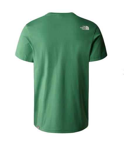 The North Face T-shirt da uomo manica corta Simple Dome NF0A2TX5111 verde bottiglia