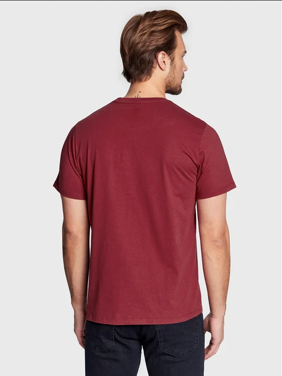 Levi&#39;s T-shirt manica corta con  logo Classic  22491-1190 rumba red