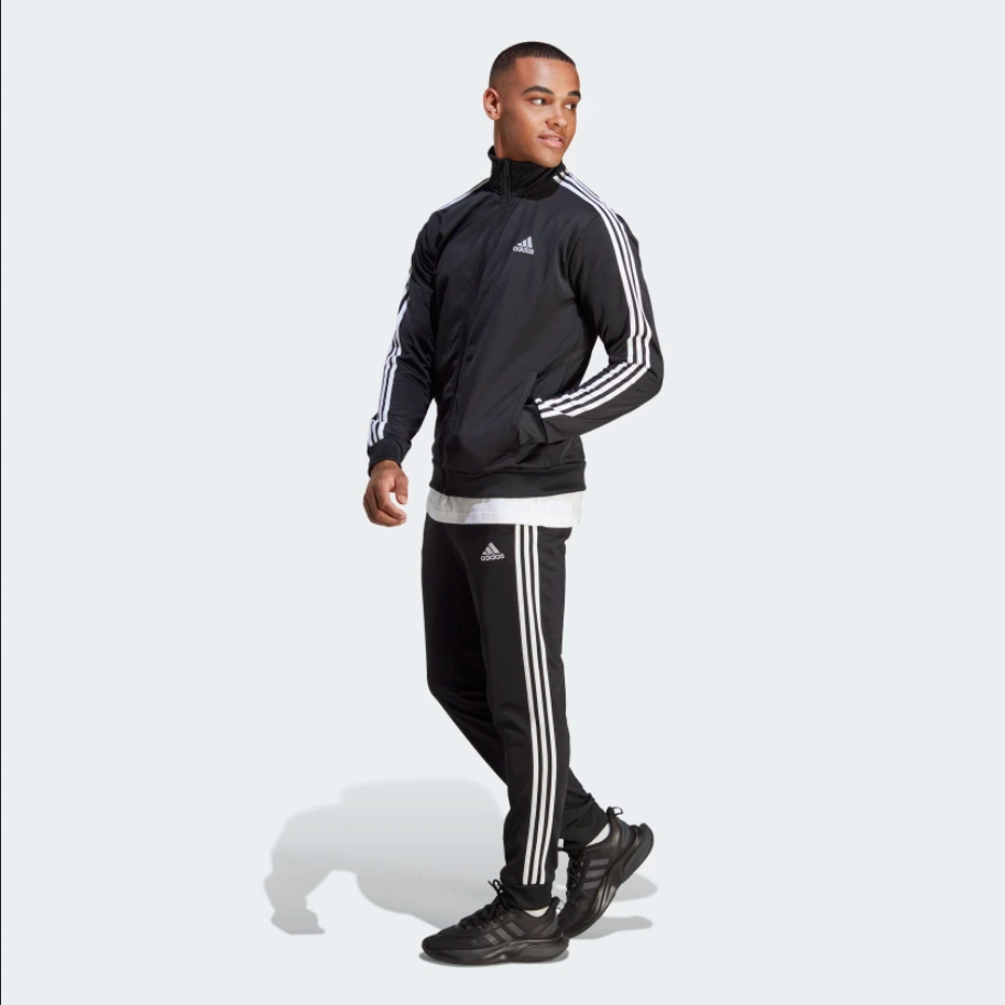 Adidas Tuta sportiva Basic 3-Stripes Tricot IC6747 black