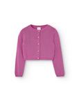 Boboli giacchetta tricot per bambina e ragazza con dettaglio bottoni 726364-3805 orchidea
