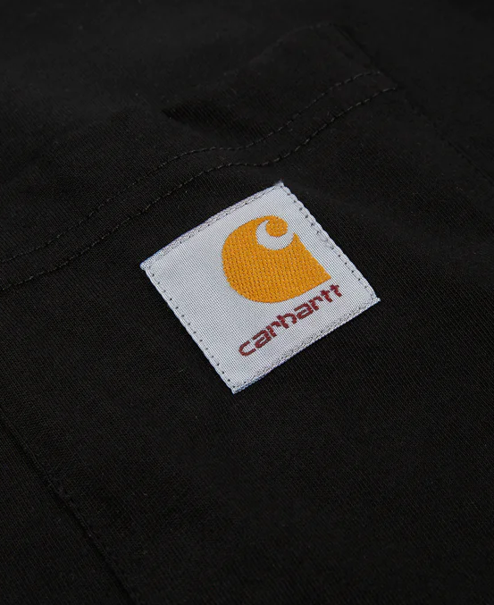 Carhartt T-shirt manica corta con tascino 1030434 89 black