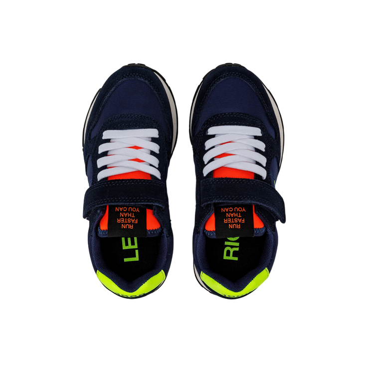 Sun68 scarpa sneakers da ragazzo Tom Fluo Kid Z33302K 07 blu