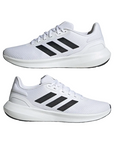 Adidas scarpa da corsa da uomo Runfalcon 3.0 HQ3789 white-black