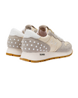 Sun68 sneakers da donna Ally Studs Z33206 31 bianco panna