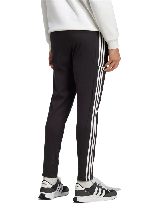 Adidas Pantalone sportivo da uomo in jersey 3 Strisce IC0044 black