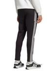Adidas Pantalone sportivo da uomo in jersey 3 Strisce IC0044 black