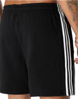 Adidas pantaloncino sportivo da uomo 3 Strisce IC9435 nero