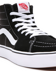 Vans scarpa sneakers alta Comfycush Sk8-Hi vn0a3wmbvne1 nero-bianco
