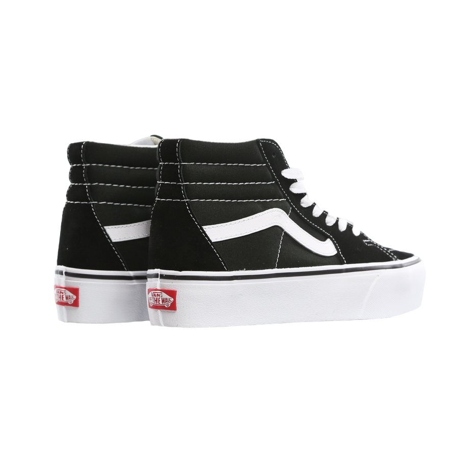 Vans sneakers alta da donna con zeppa Sk8 Hi Platform 2 VN0A3TKN6BT1 black true white