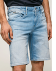 Pepe Jeans Bermuda in Jeans Slim Fit Hatch PM800937MI3 denim
