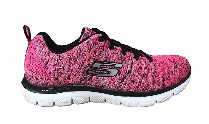 Skechers Flex Appeal 2.0 High Energy 12756/HPBK hot pink black