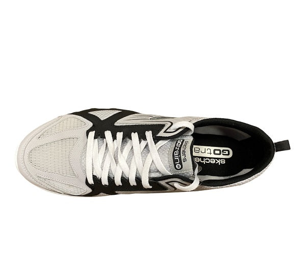 Skechers scarpa da ginnastica da uomo Go Train 53503 LGBK grigio nero