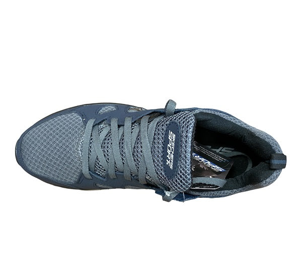 Skechers scarpa da ginnastica da uomo Synergy Gridiron 51197 NVGY blu-grigio