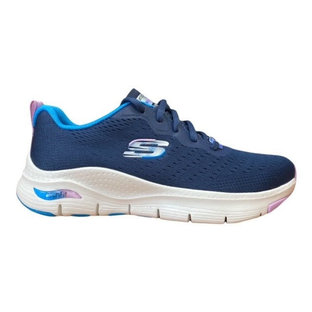 Skechers scarpa sneakers da donna Arch Fit Infinity Cool 149722/NVMT blu-multi
