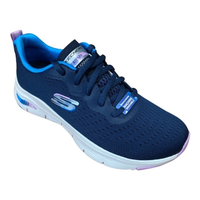 Skechers scarpa sneakers da donna Arch Fit Infinity Cool 149722/NVMT blu-multi
