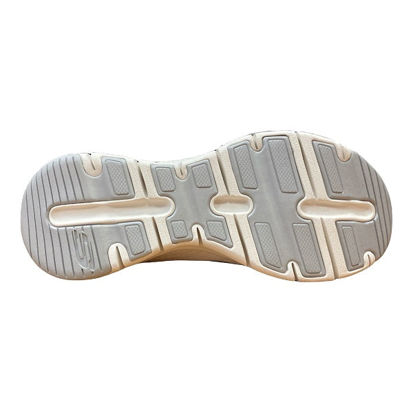 Skechers scarpa sneakers da donna Arch Fit Keep IT UP 149415/LGPK grigio chiaro-rosa