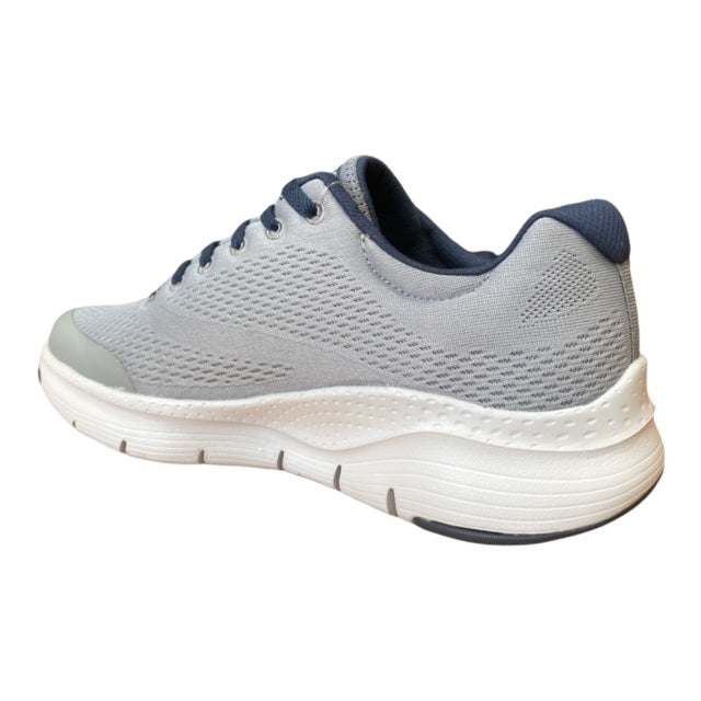 Skechers scarpa sneakers da uomo Arch Fit 232040/GYNV grigio blu 2