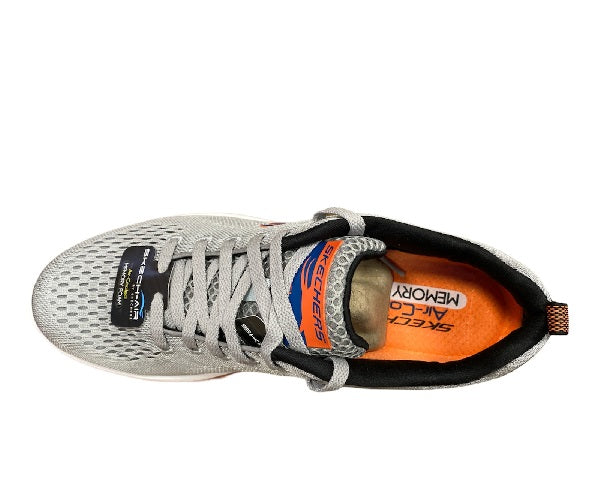 Skechers scarpa sportiva da uomo Skech Air 2.0 Zero Gravity 51472 LGOR grigio-arancio