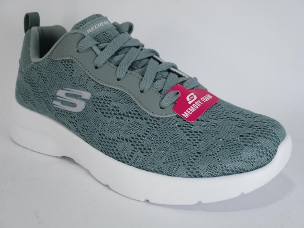 Skechers sneakers da donna Dynamight 2.0 Homespun 12963 SAGE grigio