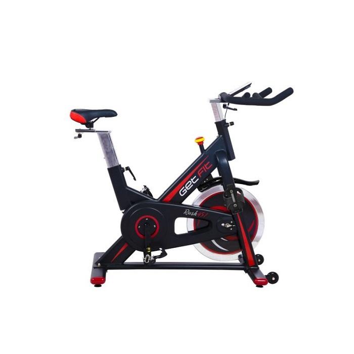 Getfit Spin Bike Rush Belt 451 con Volano 23kg - Vista Laterale