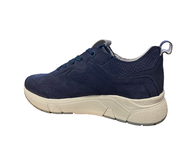Stonefly Scarpa casual da uomo Action 23 Nabuk 219175 03G blu notte 2