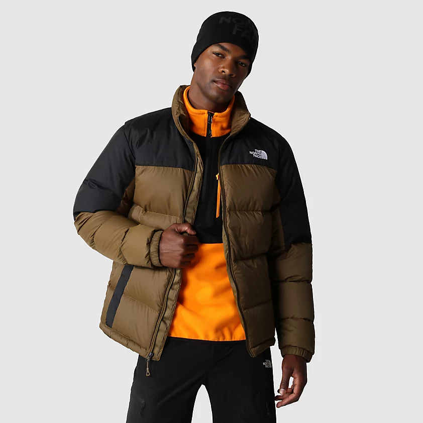 The North Face Piumino Diablo NF0A4M9JWMB Military Olive – Piumino uomo, outdoor, caldo, antivento
