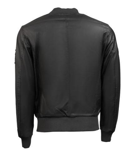 Top Gun Bomber Vegan Pelle 520136169025 Testa di Moro dietro