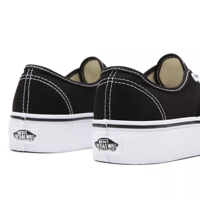 Vans scarpa sneakers con zeppa da donna Authentic Platform VN0A3AV8BLK nero