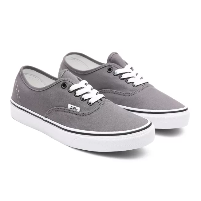 Vans sneakers bassa per uomo e donna Authentic VN000JRAPBQ grigio-nero 2