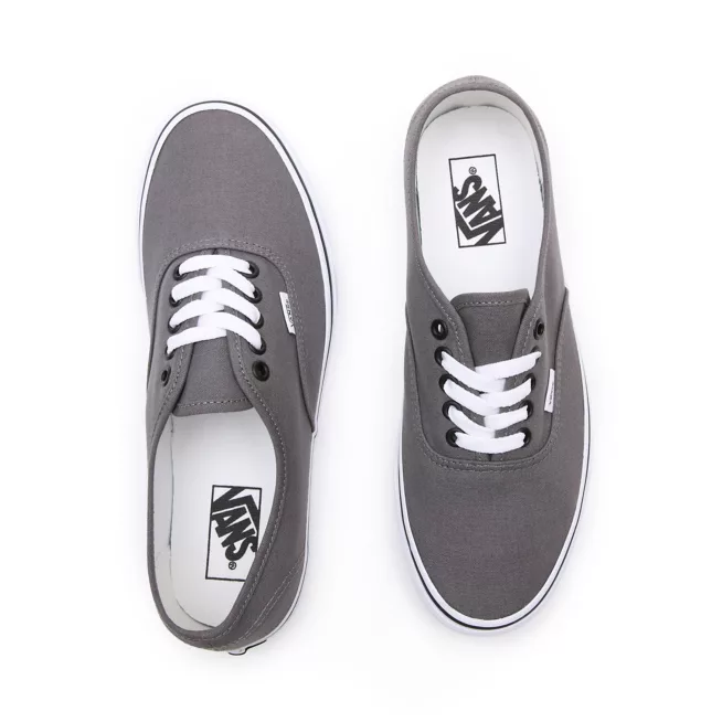 Vans sneakers bassa per uomo e donna Authentic VN000JRAPBQ grigio-nero 3