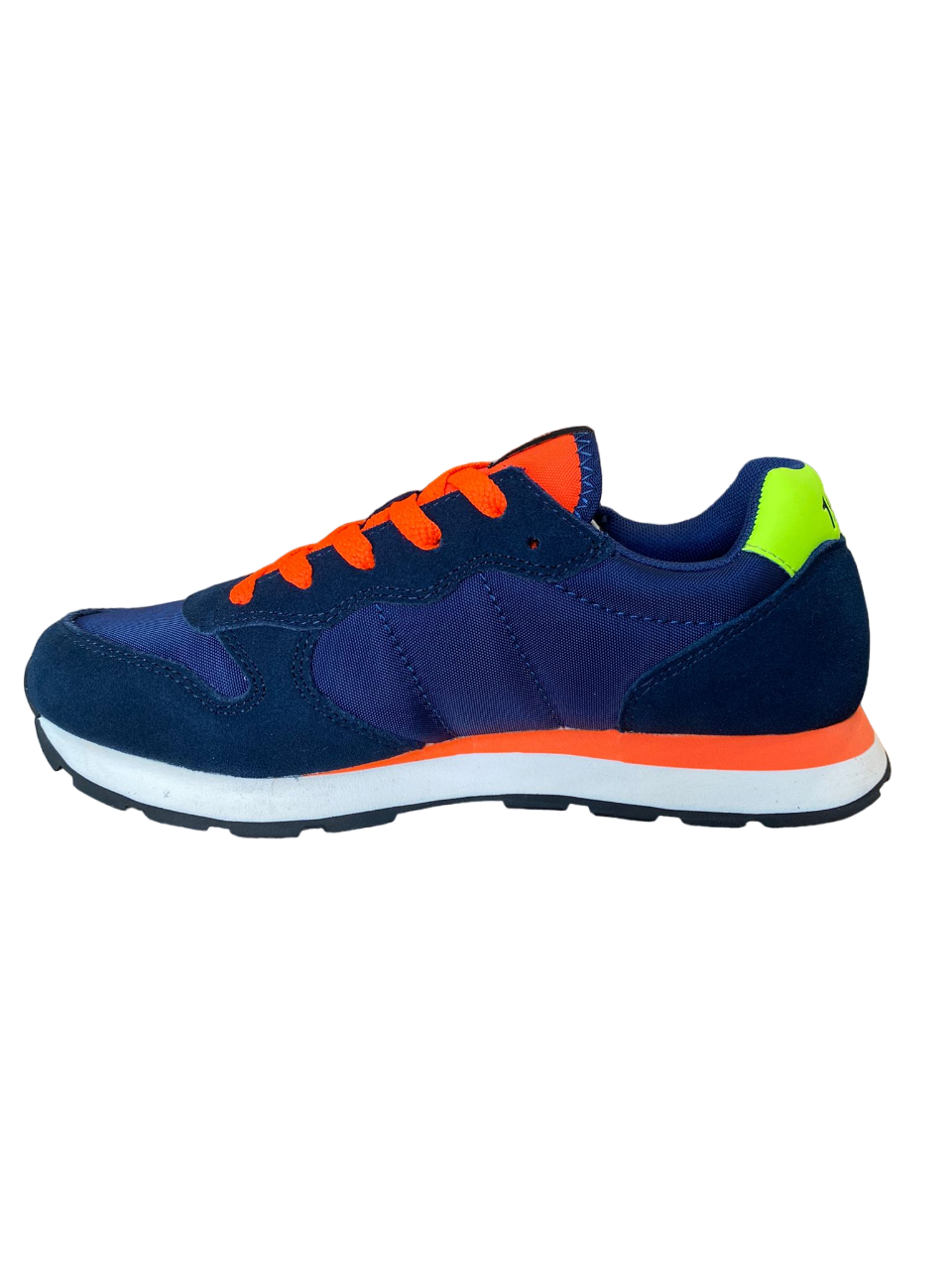 Sun68 scarpa sneakers da ragazzo Tom Fluo Teen Z33302T 07 blu