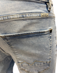 Blend pantaloncino in jeans da uomo 20715422 200290 denim light blue