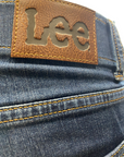 Lee bermuda da uomo in Jeans 5 tasche MVP L76ZJUA90 mid wash