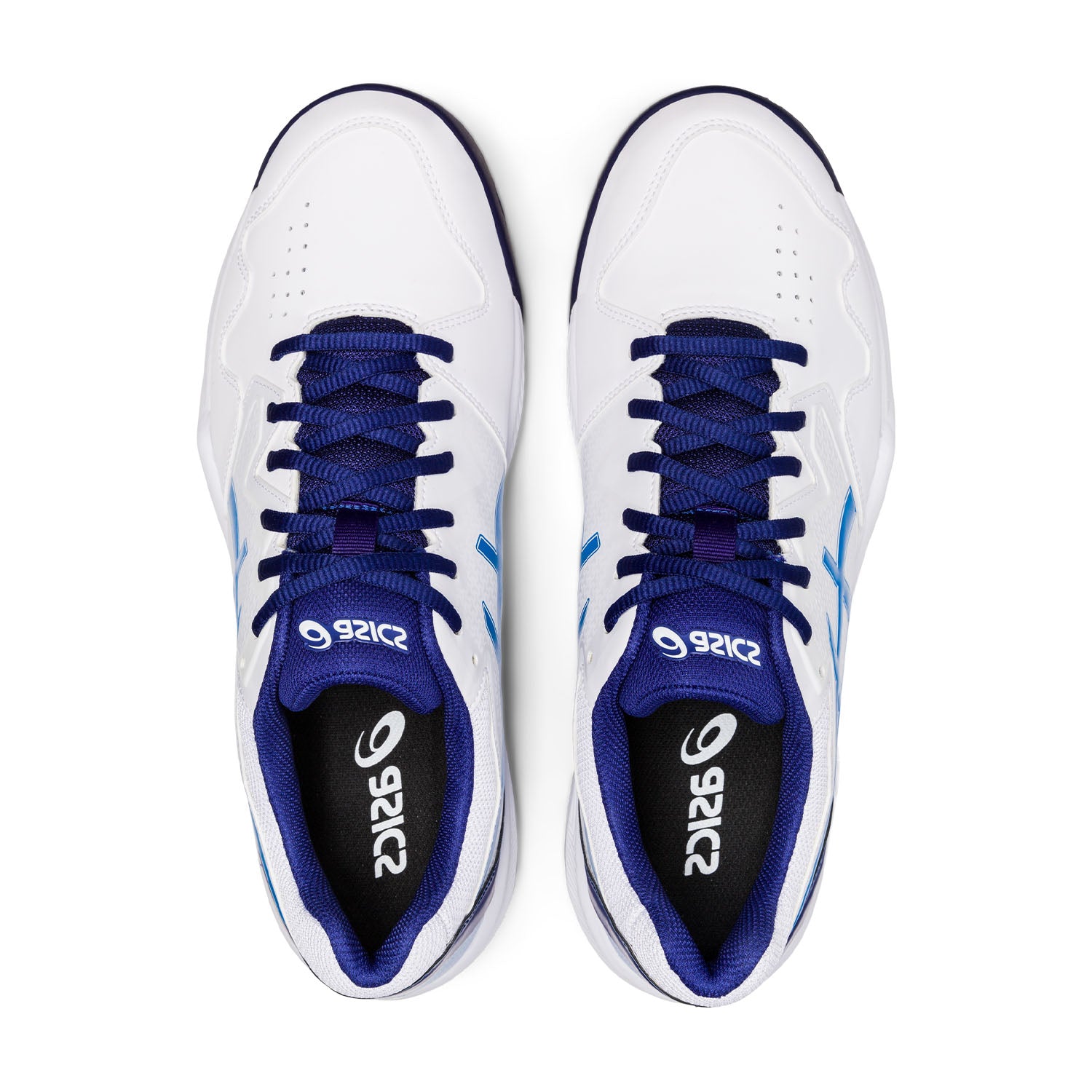 Asics scarpa da Tennis da uomo Gel Dedicate 7 1041A223 103 bianco blu