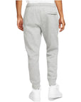 Nike Pantalone Jogger da uomo con elastico al fondo Club Fleece BV2671 063 grigio