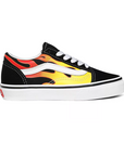 Vans Old Skool Flame Jr VN0A5AOAXEY black-true white