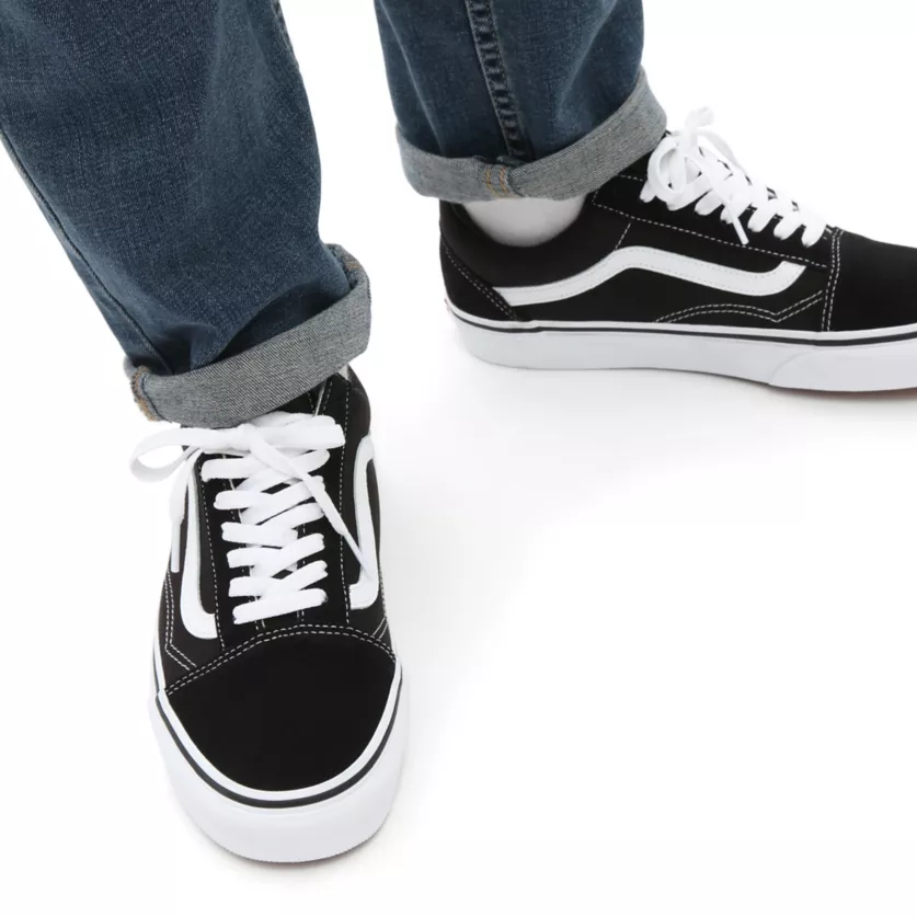Vans scarpa sneakers da adulti Old Skool VN000D3HY281 nero bianco