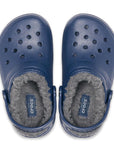Crocs Classic Lined Clog K Sabot Kid 203506 459 NACH navy charcoal