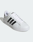 Adidas scarpa sneakers da uomo Grand Court 2.0 GW9195 bianco-nero