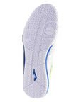 Joma scarpa da calcetto sala indoor Dribling 2302 bianco blu