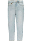 Levi's Kids Pantalone Jeans Mini Mom 3EG377-L68 4EG377-L6Q blu chiaro