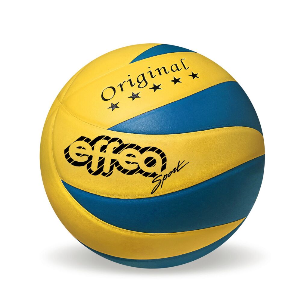 Effea pallone da Pallavolo Super Soft Original Gold PU052A blu-giallo