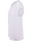 Pepe Jeans Maglietta in lino con giromanica Odilia PL505456 800 white