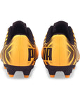 Puma scarpa da calcio da ragazzo Tacto II FG/AG 106704 01 arancio nero