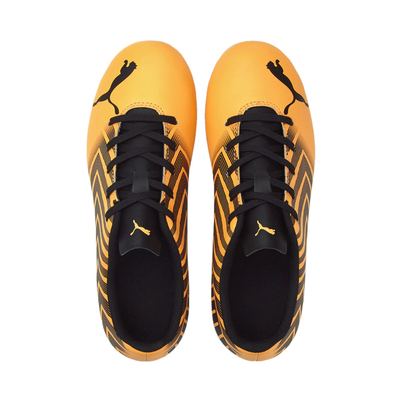 Puma scarpa da calcio da ragazzo Tacto II FG/AG 106704 01 arancio nero