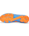 Puma scarpa da calcio da uomo con tacchetti a forma mista Future Match FG/AG 107180 01 blu-arancio