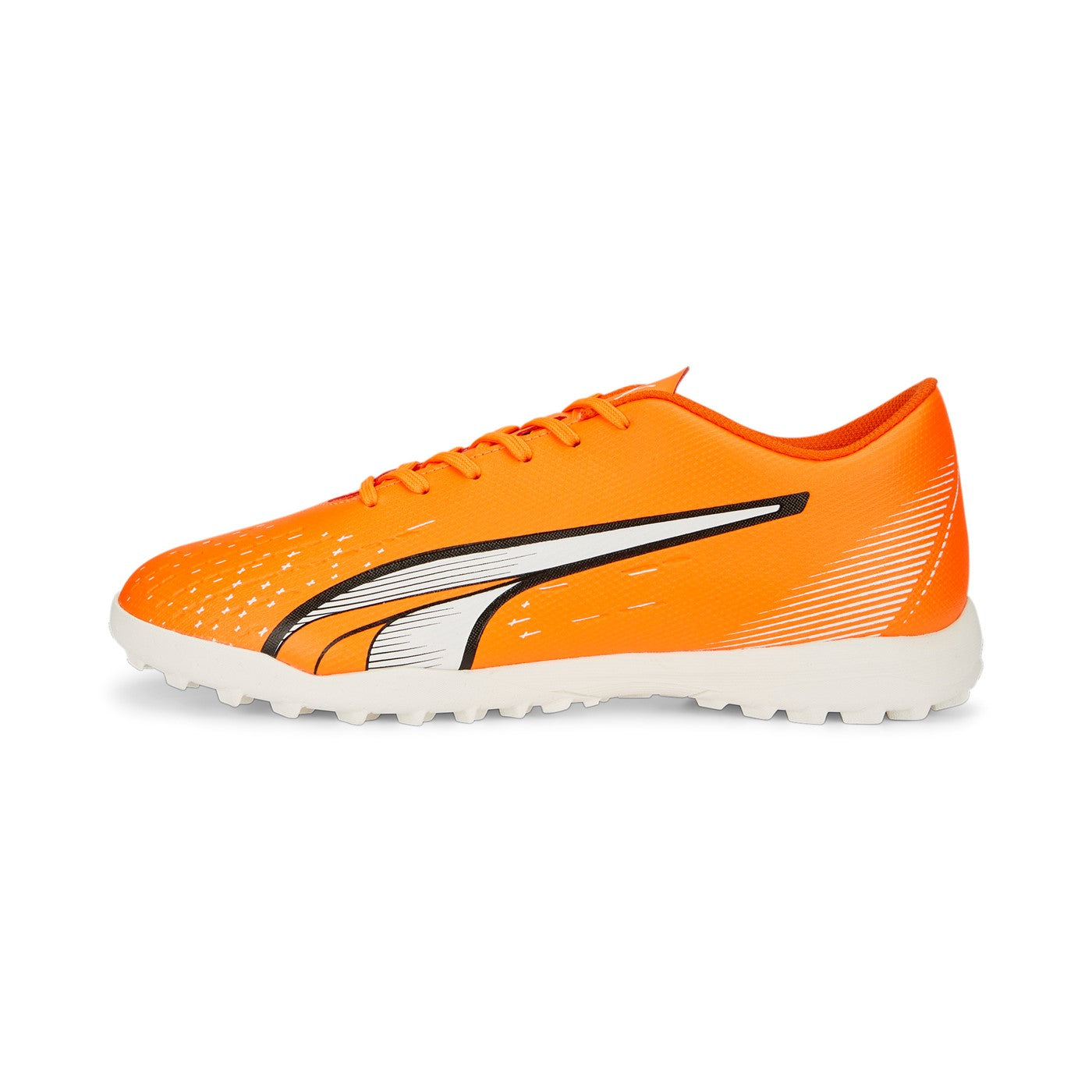 Puma scarpa da calcetto da uomo Ultra Play TT 107226 01 arancione-bianco