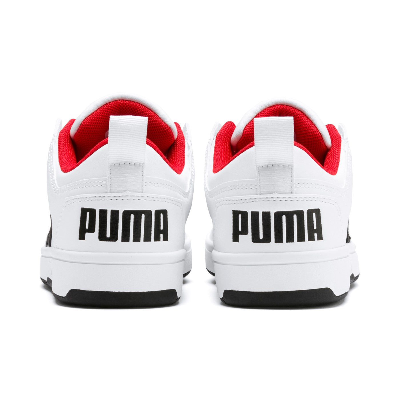 Puma scarpa sneakers da ragazzo Rebound Layup 370490 01 bianco nero